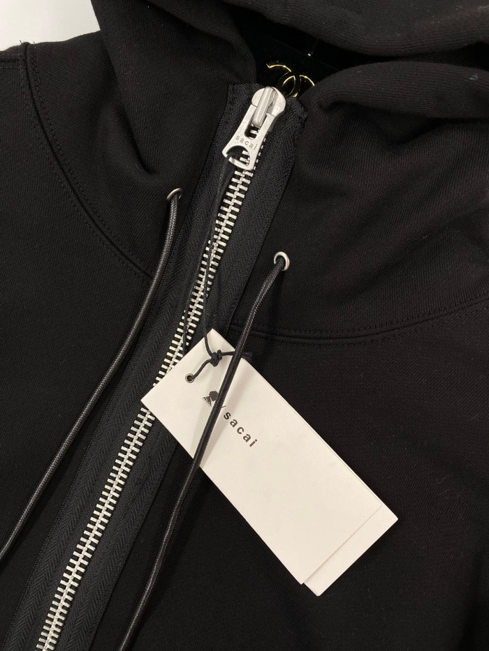Sacai X CARHARTT Wip Hooded Long Sleeve Zipper Coat Jacket #nigo21914