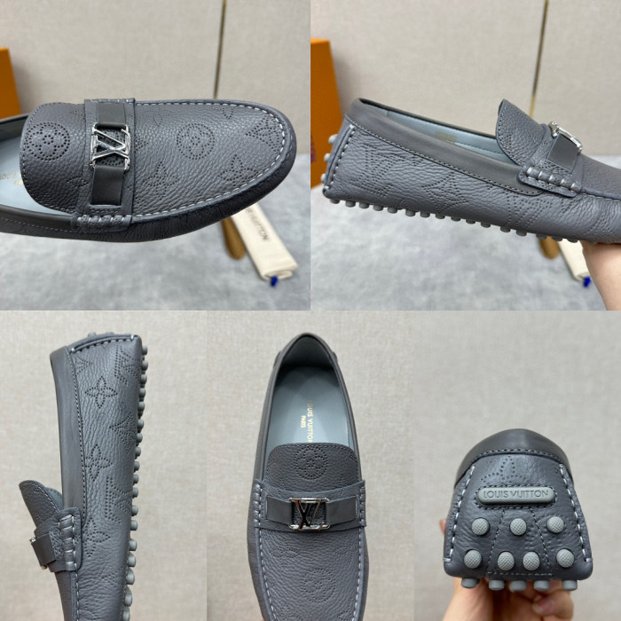 Louis Vuitton Leather Flat Bottomed Fashionable Leather Shoes #nigo21934