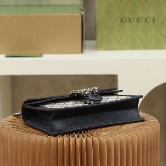 Gucci Dionysus Leather Panel Canvas Printed Chain Bag #nigo21943