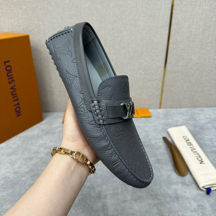 Louis Vuitton Leather Flat Bottomed Fashionable Leather Shoes #nigo21934