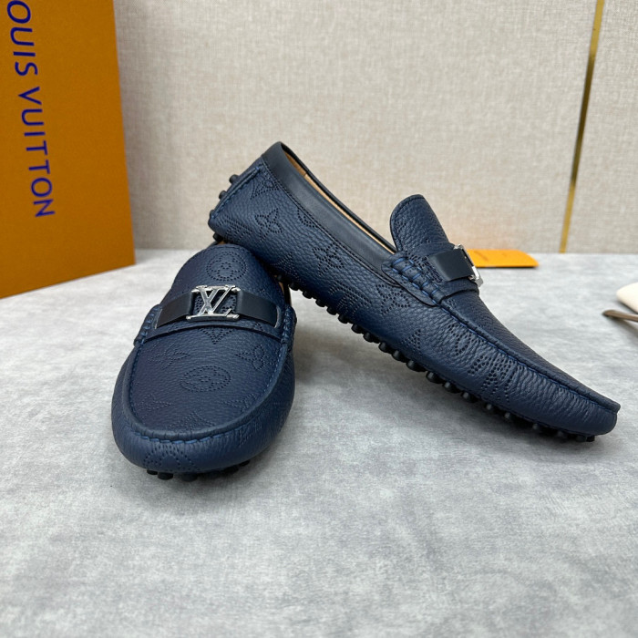 Louis Vuitton Leather Flat Bottomed Fashionable Leather Shoes #nigo21934