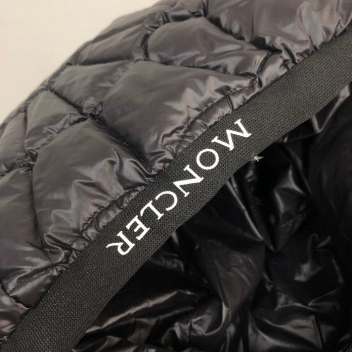 Moncler Black Hooded Long Sleeved Down Jacket #nigo21941