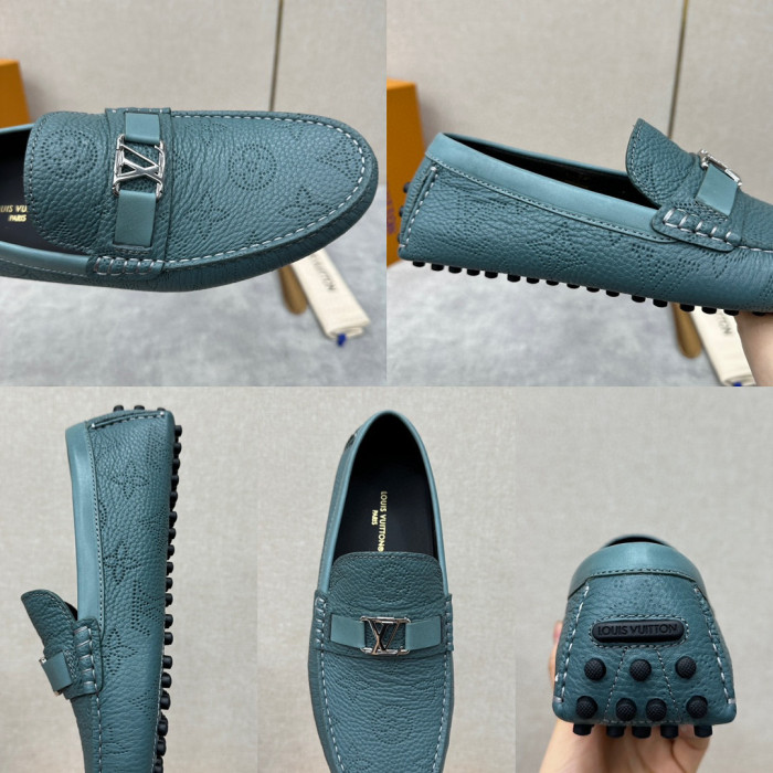 Louis Vuitton Leather Flat Bottomed Fashionable Leather Shoes #nigo21934
