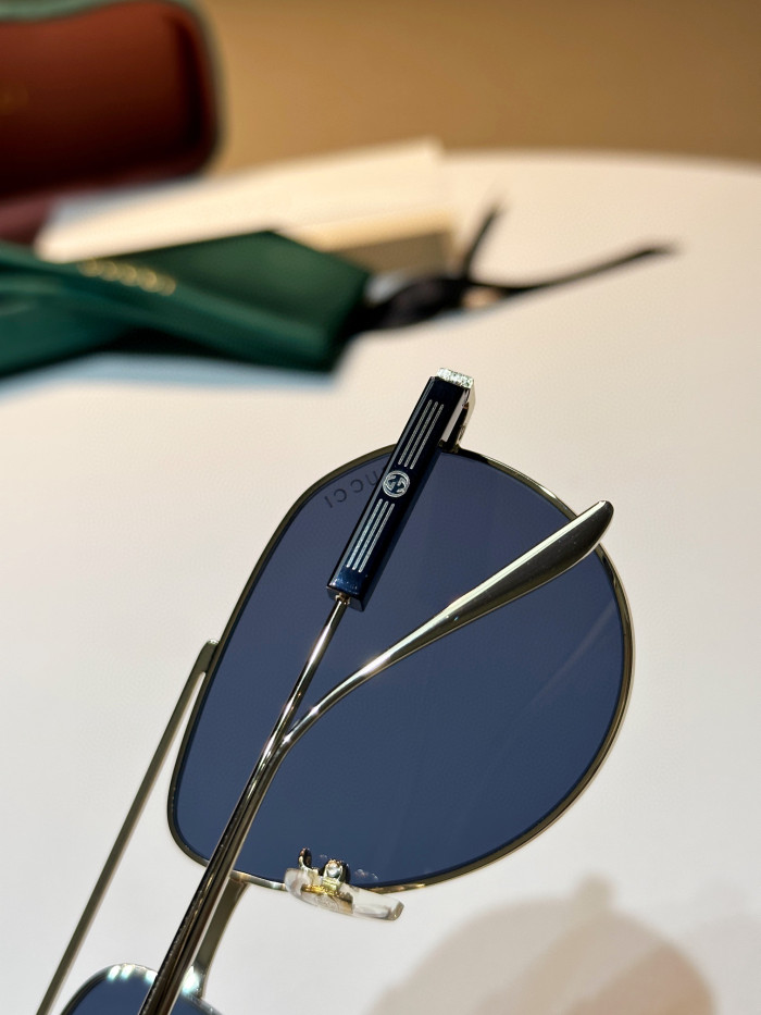 Gucci Classic Retro Aviator Sunglasses Glasses #nigo96594