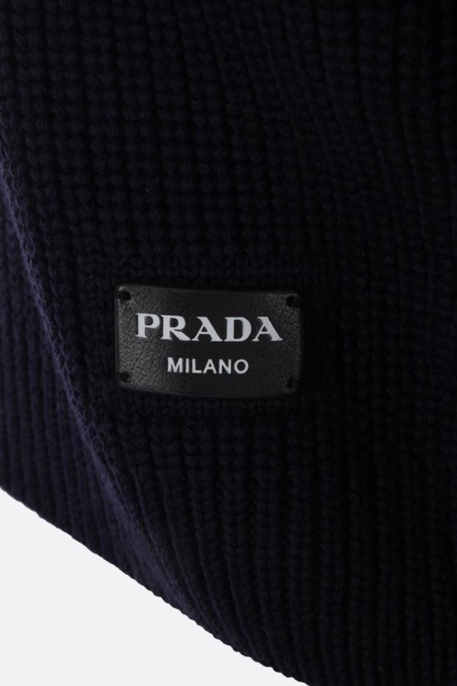 Prada High Neck Short Style Long Sleeved Sweater #nigo21953