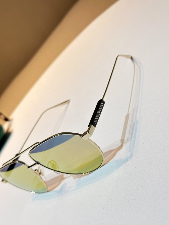 Gucci Classic Retro Aviator Sunglasses Glasses #nigo96594