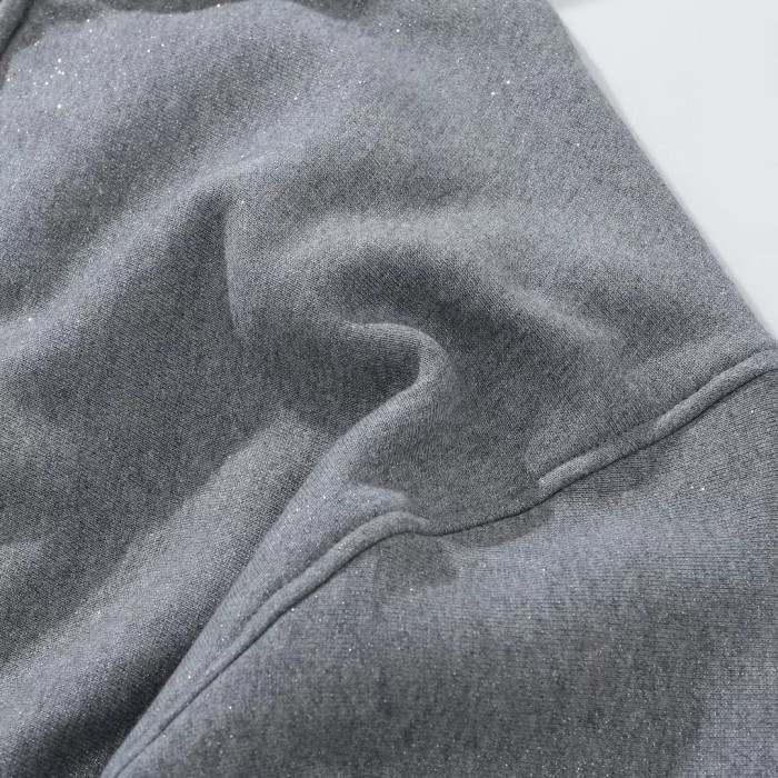 Alexander Wang Gray Zippered Loose Hooded Sweatshirt Ngvp #nigo6687