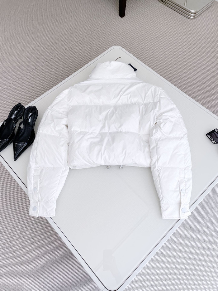Prada Re-Nylon Long Sleeved Short Style Down Cotton Jacket #nigo21951