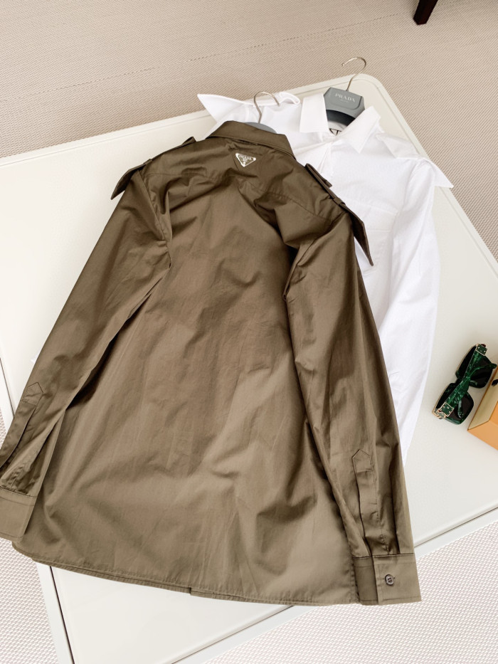 Prada Fashionable And Stylish Buttoned Shirt #nigo21954