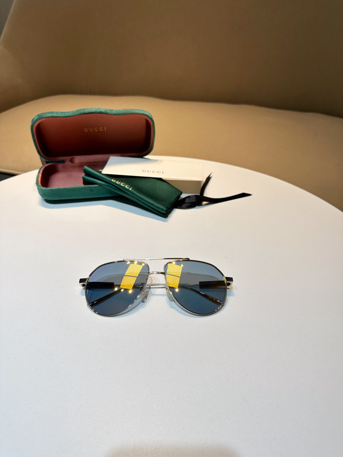 Gucci Classic Retro Aviator Sunglasses Glasses #nigo96594