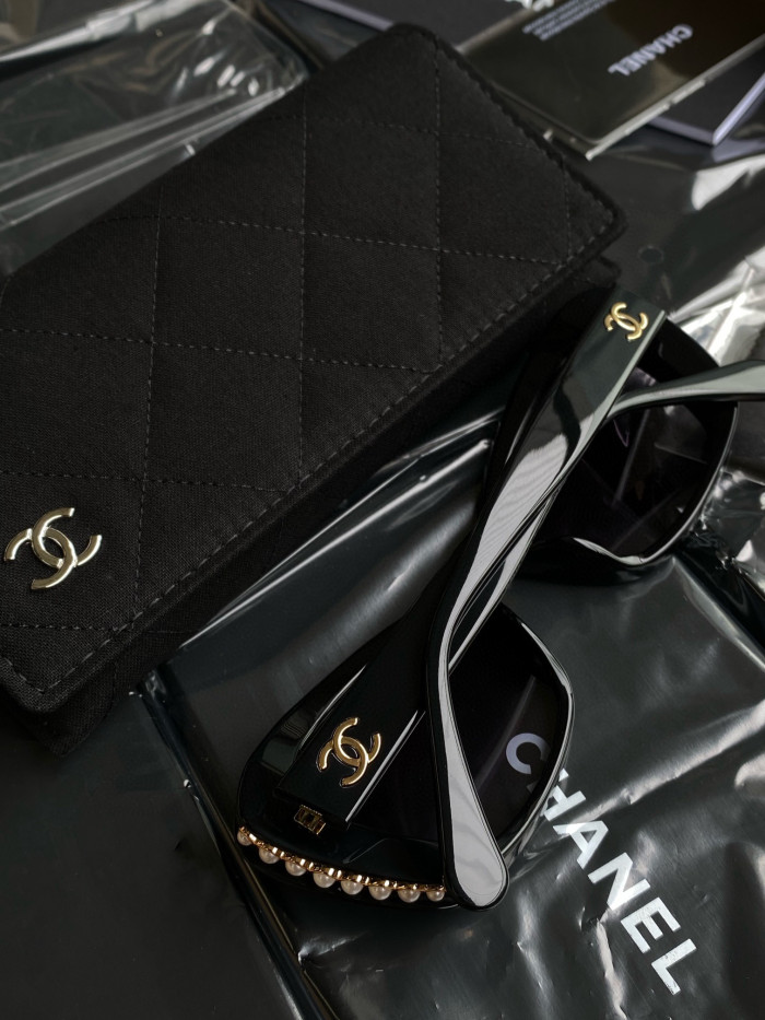 Chanel Cat Eye Sunglasses Glasses #nigo96582