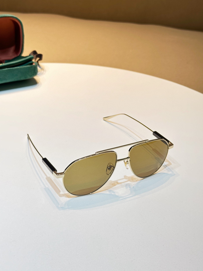 Gucci Classic Retro Aviator Sunglasses Glasses #nigo96594