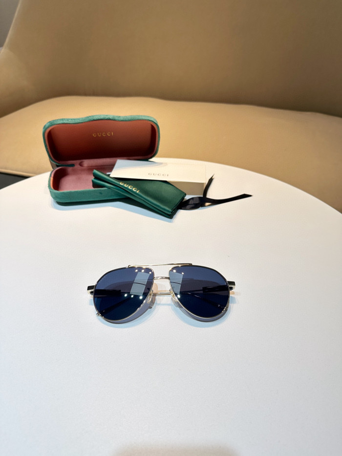 Gucci Classic Retro Aviator Sunglasses Glasses #nigo96594