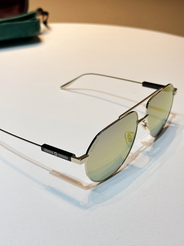 Gucci Classic Retro Aviator Sunglasses Glasses #nigo96594