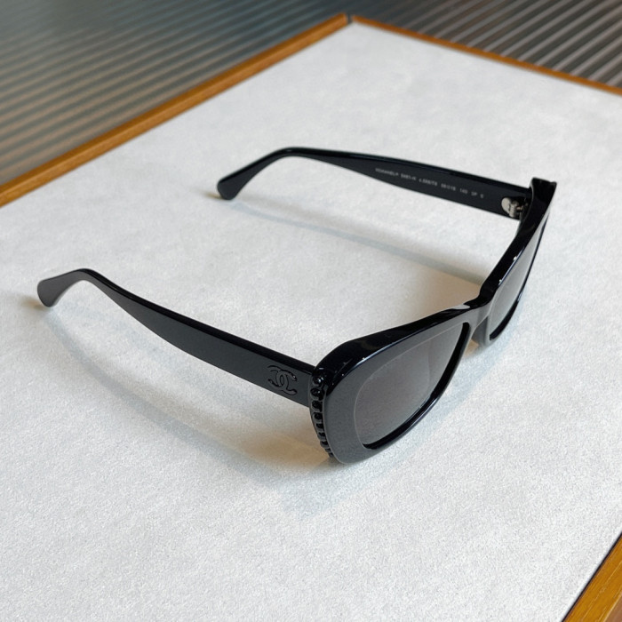 Chanel Cat Eye Sunglasses Glasses #nigo96582