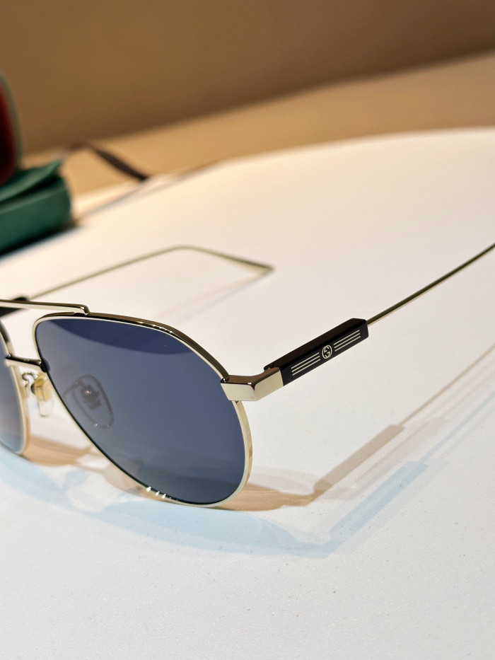 Gucci Classic Retro Aviator Sunglasses Glasses #nigo96594