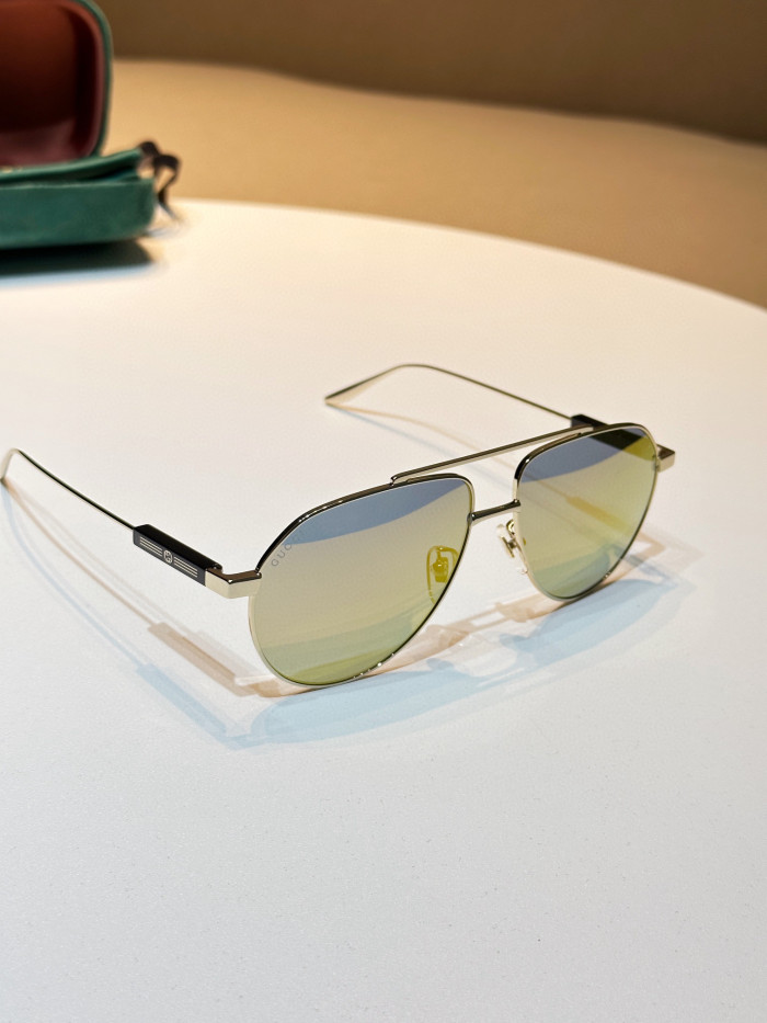 Gucci Classic Retro Aviator Sunglasses Glasses #nigo96594