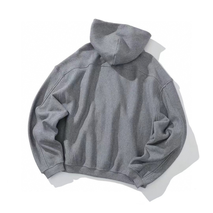 Alexander Wang Gray Zippered Loose Hooded Sweatshirt Ngvp #nigo6687