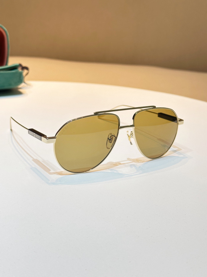 Gucci Classic Retro Aviator Sunglasses Glasses #nigo96594