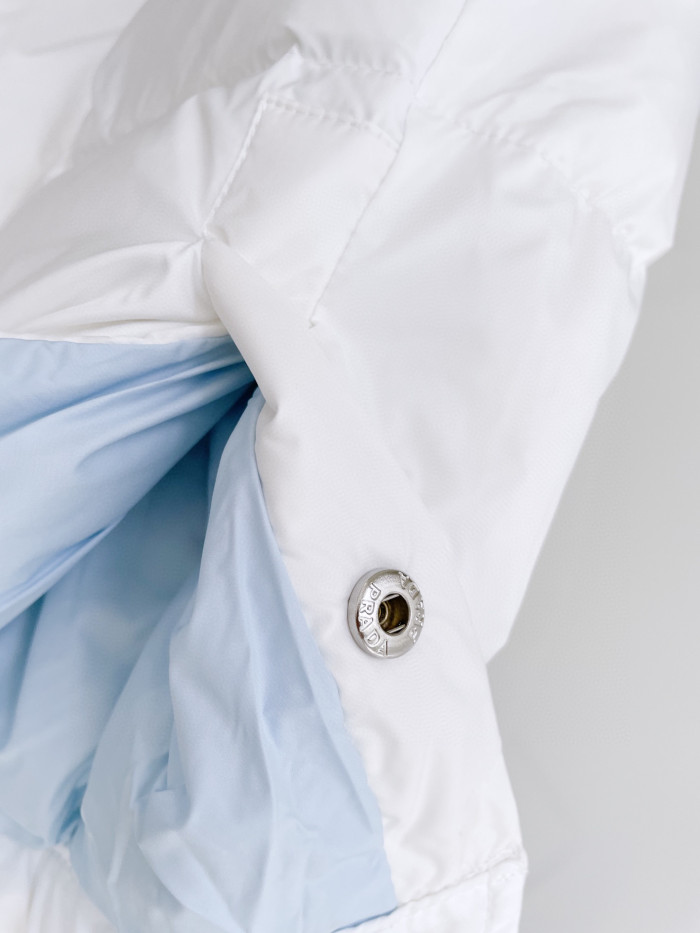 Prada Re-Nylon Long Sleeved Short Style Down Cotton Jacket #nigo21951