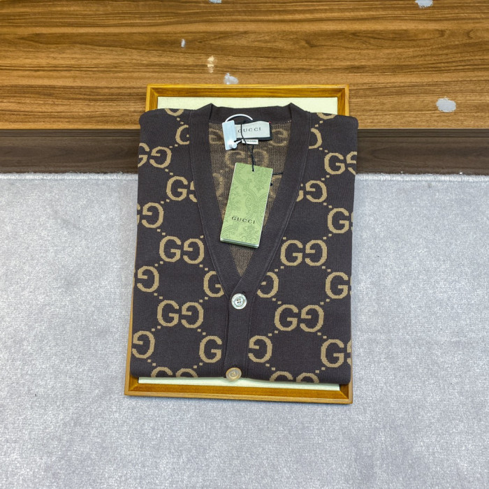 Gucci Knitted Button Printed Cardigan #nigo21956