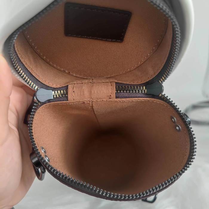 LOUIS VUITTON Full printed Nigo design cup shaped shoulder bag（44）