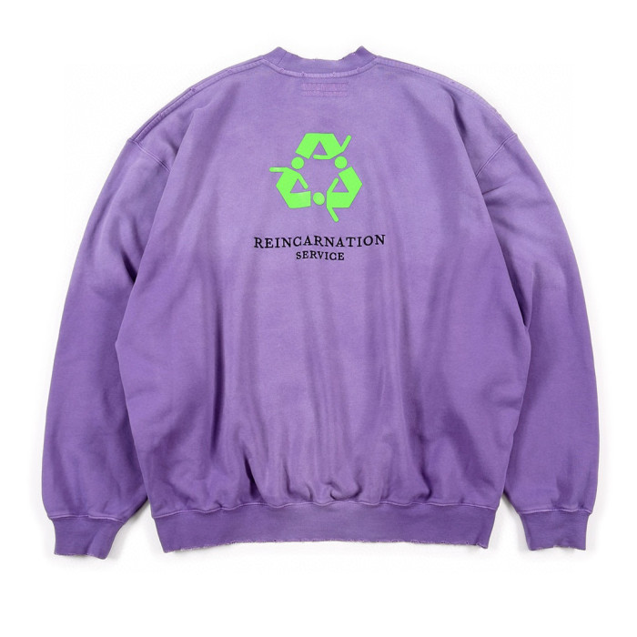 Vetements Letter Print Pullover Sweatshirt Ngvp #nigo6725