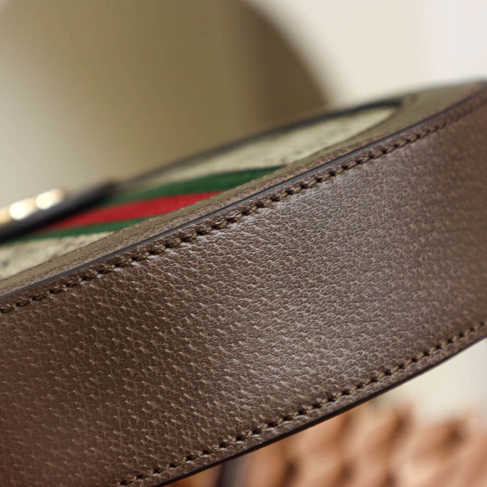 Gucci Ophidia Round Leather Printed Bag #nigo21961