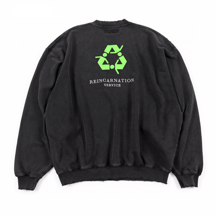 Vetements Letter Print Pullover Sweatshirt Ngvp #nigo6725