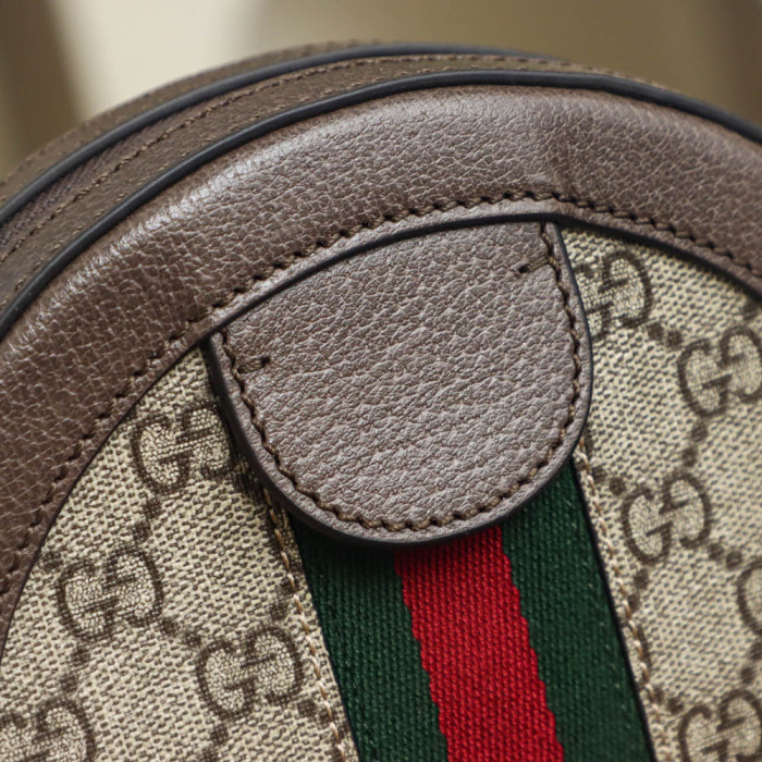Gucci Ophidia Round Leather Printed Bag #nigo21961