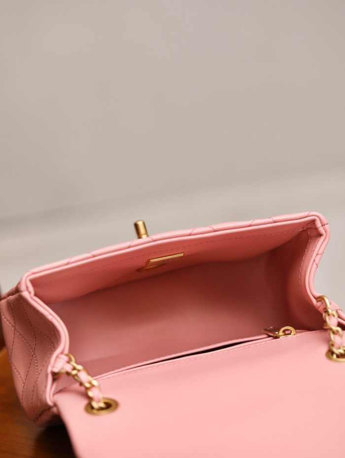 Chanel Diamond Chain Diagonal Span Bag #nigo21968