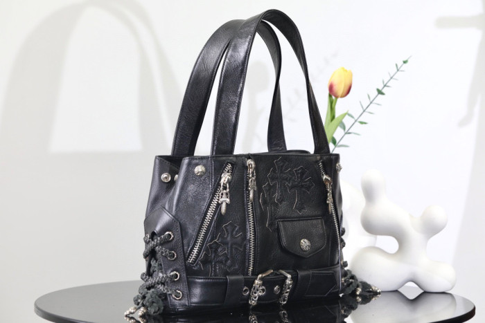 Chrome Hearts Leather Large Capacity Portable Bag #nigo21245