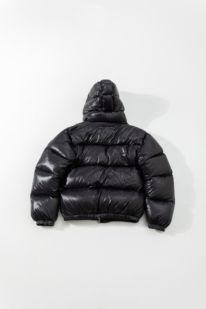 Moncler GENIUS x 1017 ALYX 9SN Short Black Hooded Puffer Jacket Ngvp #nigo6718