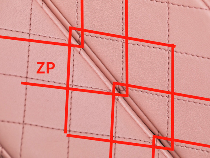 Chanel Diamond Chain Diagonal Span Bag #nigo21968