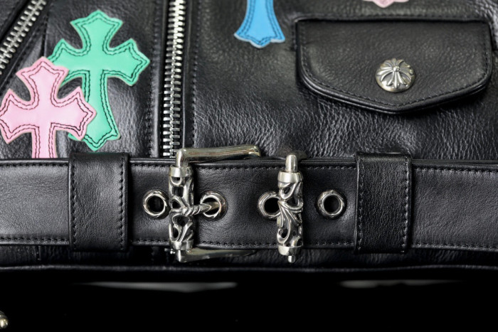 Chrome Hearts Leather Large Capacity Portable Bag #nigo21245