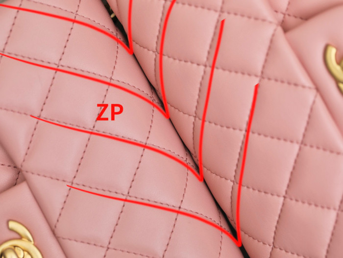 Chanel Diamond Chain Diagonal Span Bag #nigo21968