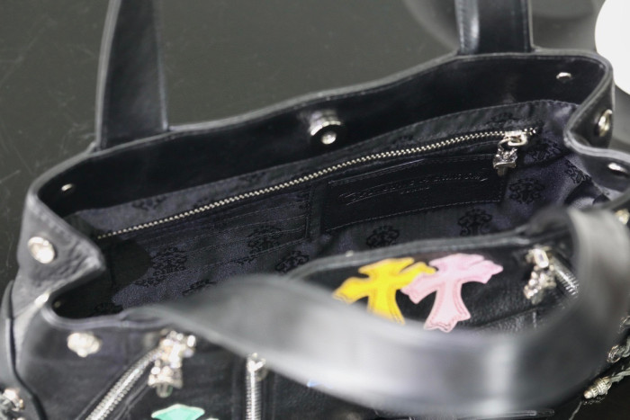 Chrome Hearts Leather Large Capacity Portable Bag #nigo21245