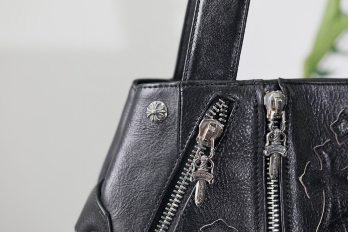 Chrome Hearts Leather Large Capacity Portable Bag #nigo21245