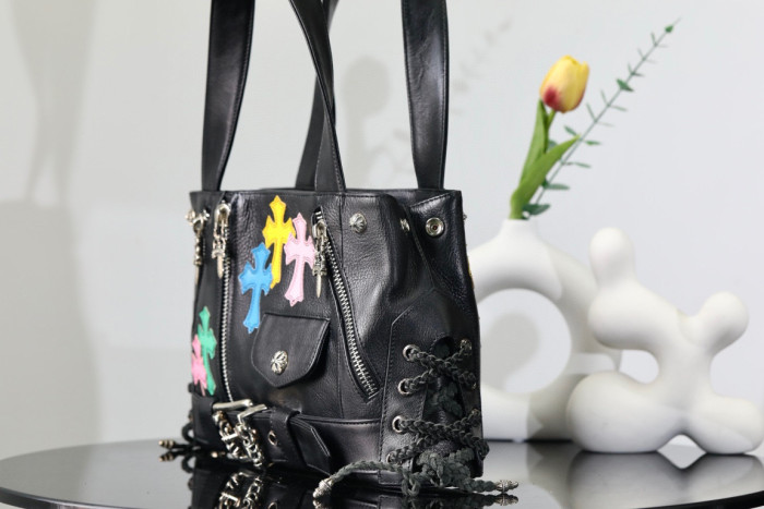 Chrome Hearts Leather Large Capacity Portable Bag #nigo21245