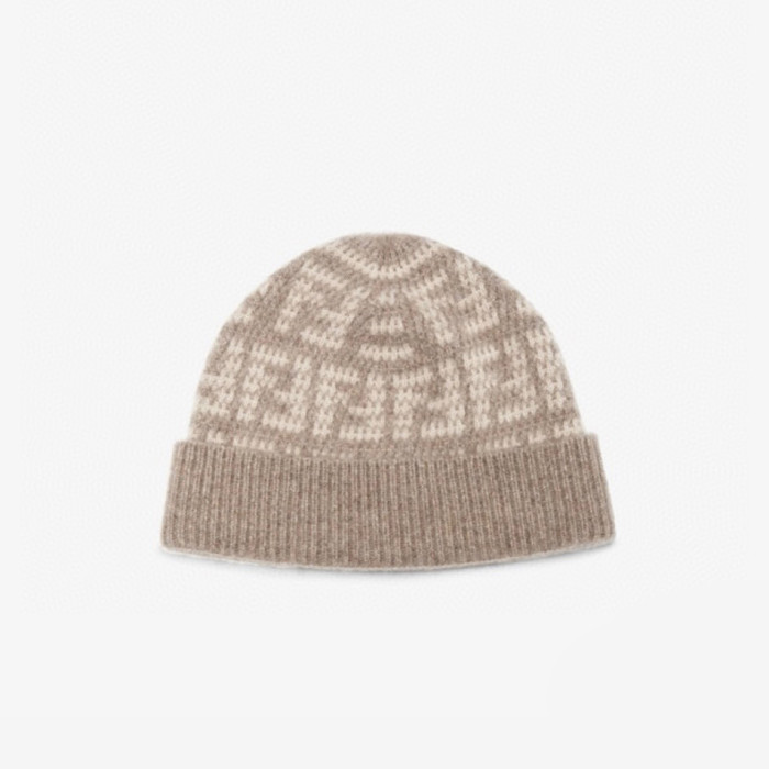 Fendi Knitted Cashmere Scarf Hat #nigo96644