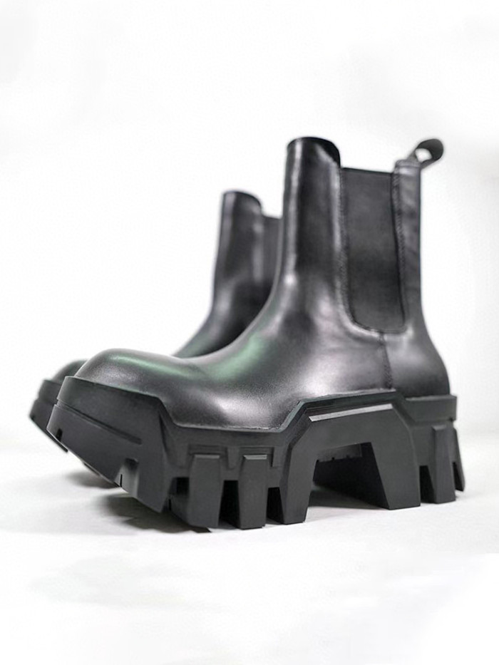 Balenciaga Men's Bulldozer Chelsea Boot In Black Ngvp #nigo6738