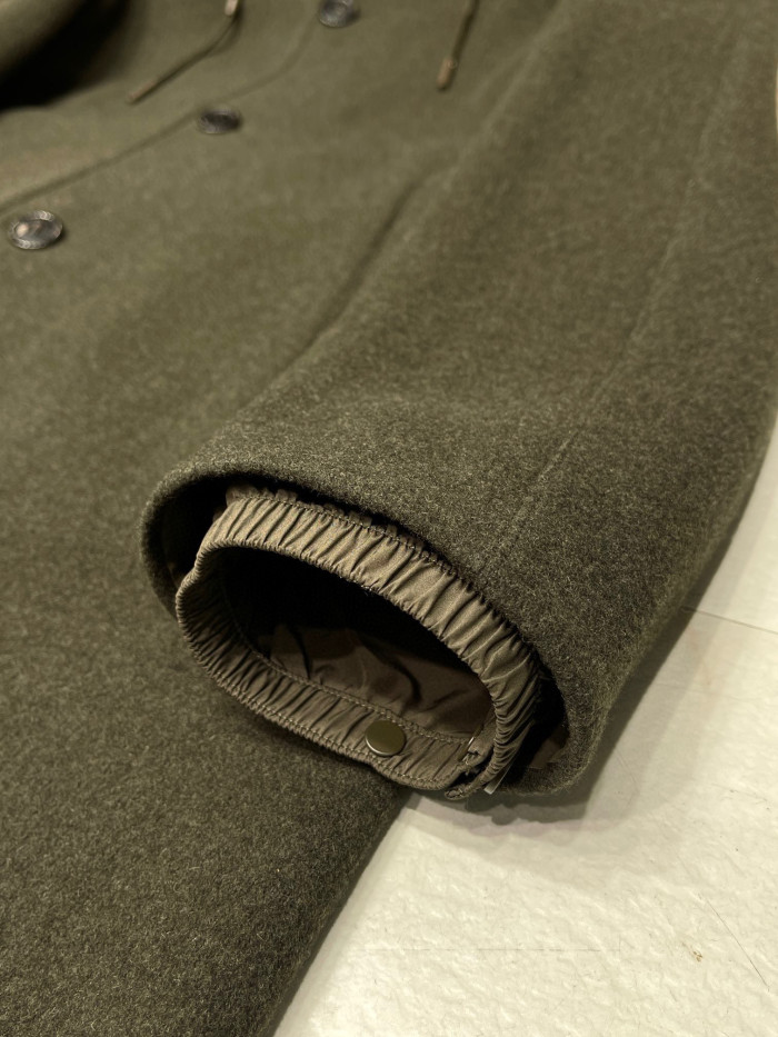Ermenegildo Zegna Lapel Windbreaker Hooded Jacket Ngvp #nigo6737