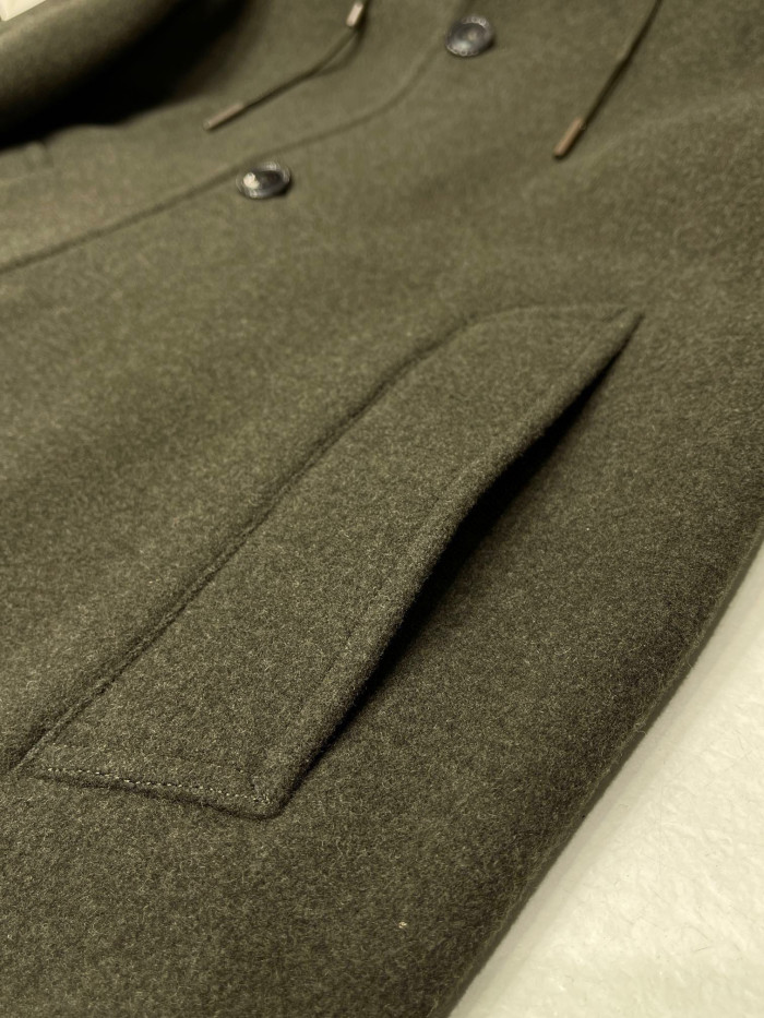 Ermenegildo Zegna Lapel Windbreaker Hooded Jacket Ngvp #nigo6737