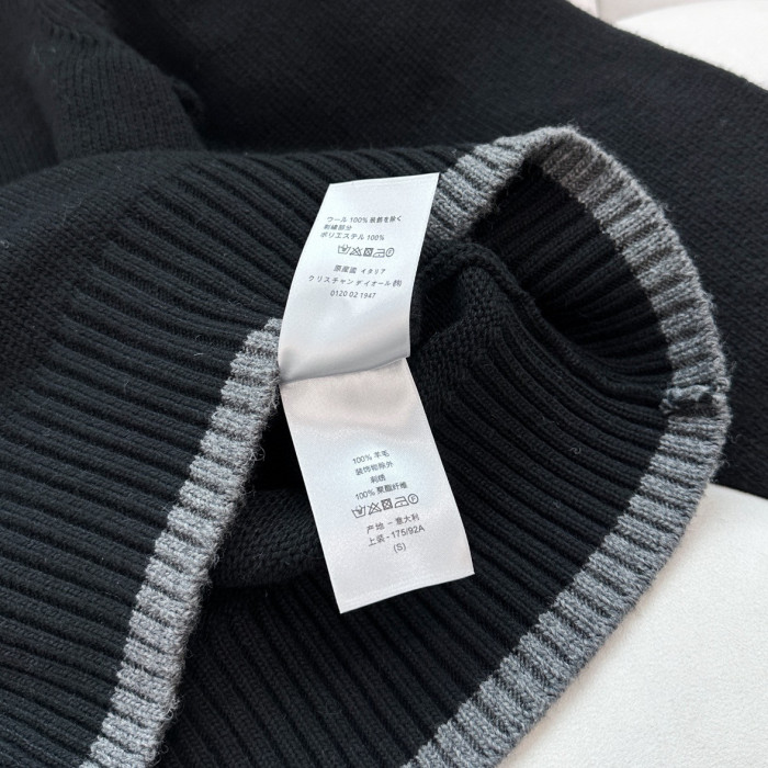 Christian Dior Atelier Sweater Crew Neck Long Sleeve Knitted jumper #nigo96666