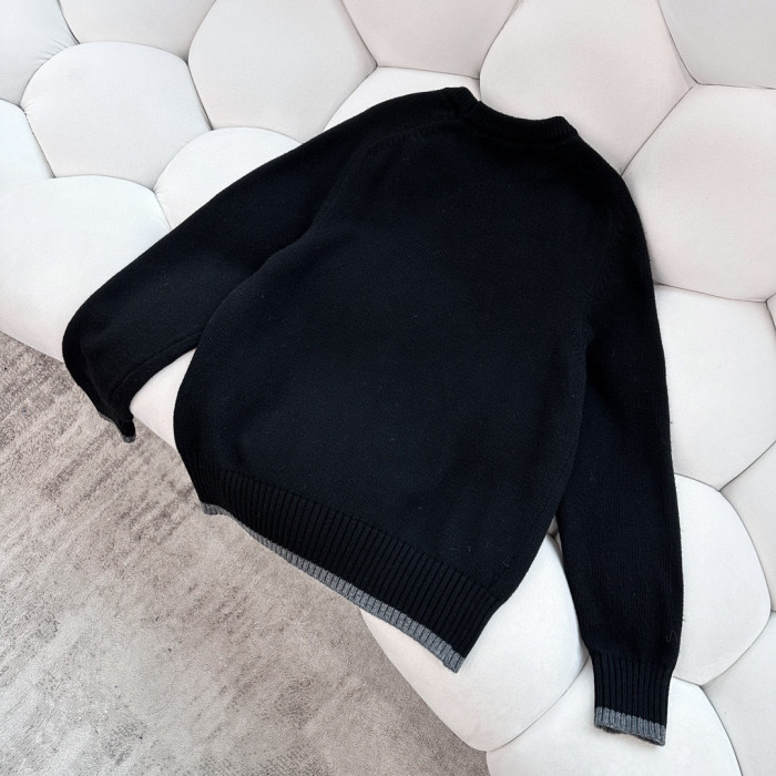 Christian Dior Atelier Sweater Crew Neck Long Sleeve Knitted jumper #nigo96666