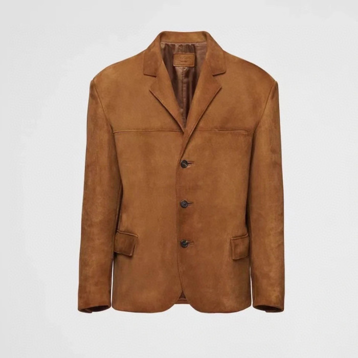 Prada Men's Single Breasted Vintage Jacket Ngvp #nigo6745