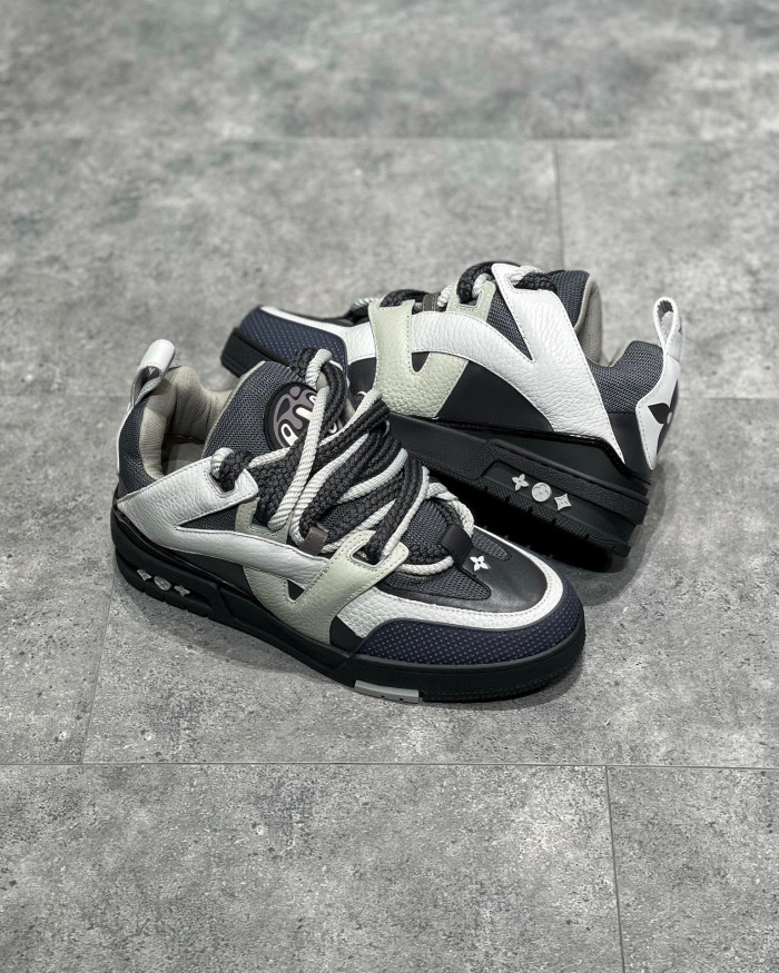Louis Vuitton NIGO Sports Casual Lace-Up Board Shoes #nigo95166