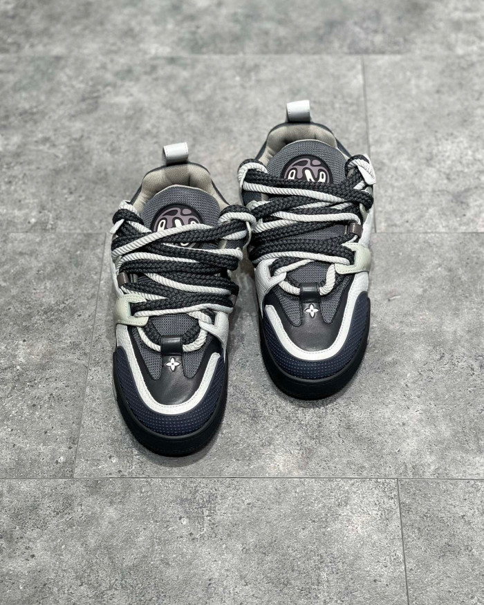 Louis Vuitton NIGO Sports Casual Lace-Up Board Shoes #nigo95166