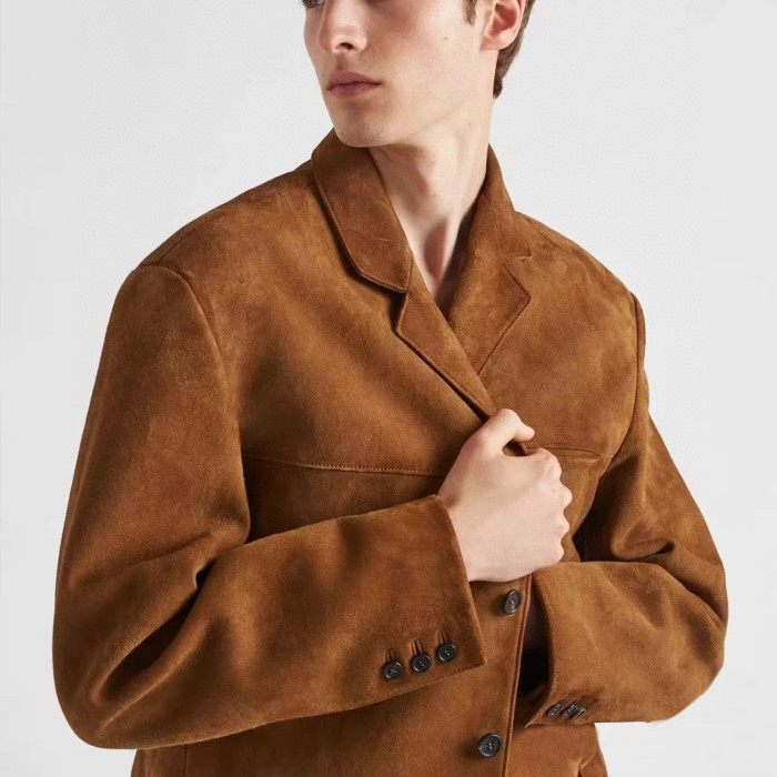 Prada Men's Single Breasted Vintage Jacket Ngvp #nigo6745