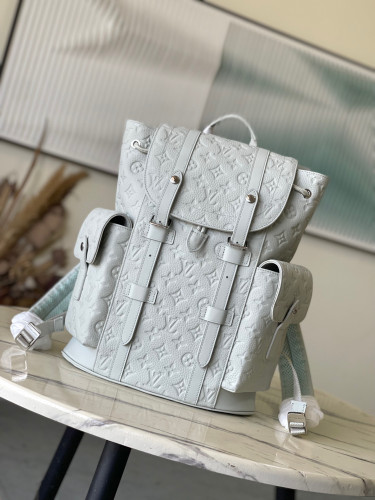 Louis Vuitton Leather Backpack Bag Bags #nigo21266